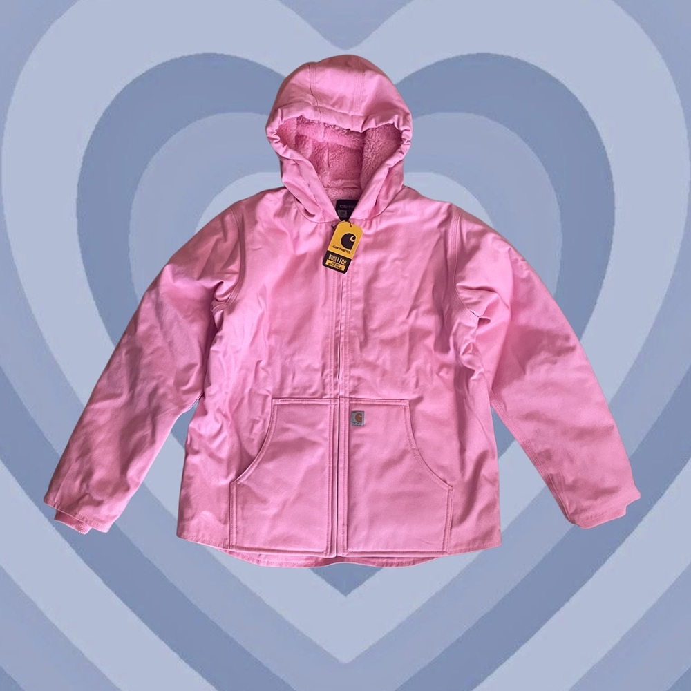 pink carhartt jacket
